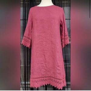 Nwt Rosemarine Pure Linen  Women dres